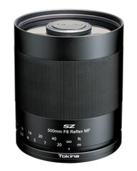 Объектив Tokina SZ SUPER TELE 500mm F8 Reflex MF для Canon EF