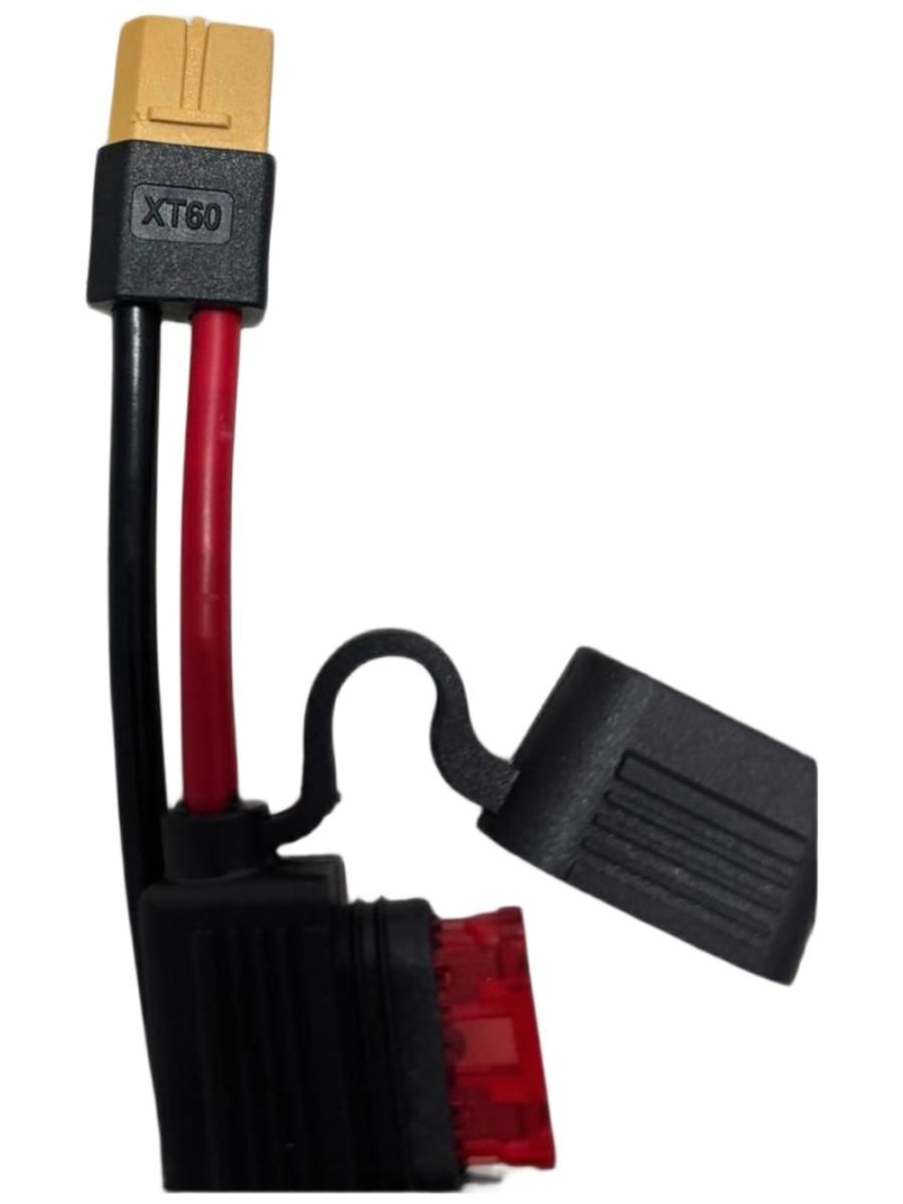 Провод кабель аккумулятора S 3мм2 XT60 с предохранителем 50А для электровелосипеда