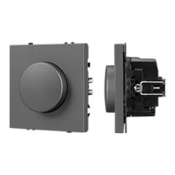 Механизм светорегулятора SWT-NOBE-DLR-SFPL-GR (250V, 300W) (Arlight, Серый базальт) 054327(1)