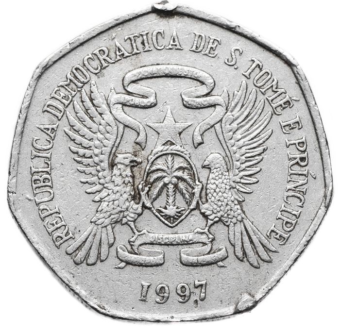 1 000 добр 1997 Сан-Томе и Принсипи F-VF