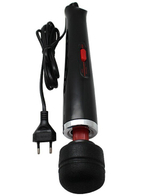 Супер-вибромассажер для принудительного оргазма из серии BDSM (2 скорости) чёрный (Цвет: черный)