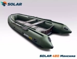 Лодка надувная моторная solar-480 к