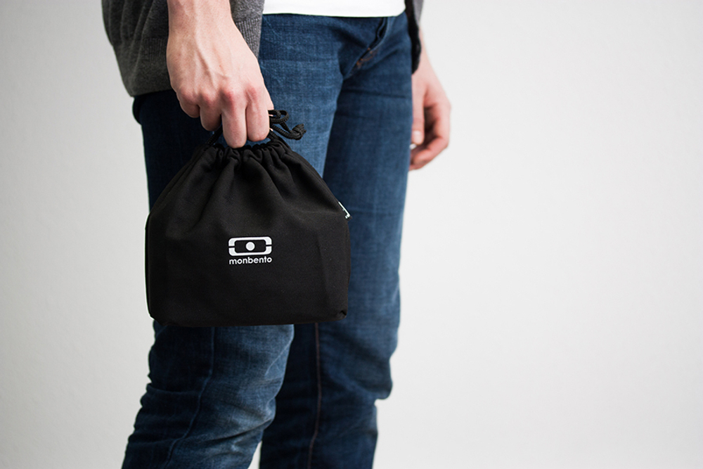 Мешочек для ланча mb pochette, black/white