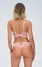 Бюстгальтер Powder Whisper M Longline Pink