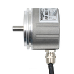 Инкрементальный программируемый энкодер INNOCONT D=58мм, выступающий вал 8мм, сервофланец, 5…30VDC, выход TTL/HT, IP 65