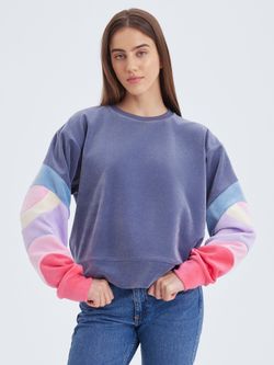 Толстовка "Бабочка" индиго