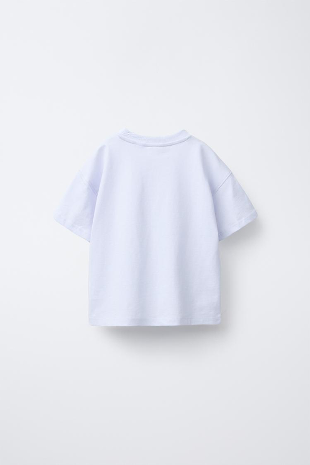 ZARA НАБОР ИЗ ТРЕХ ФУТБОЛОК В ПОЛОСКУ, ОГНЕННО-КОРАЛЛОВЫЙ