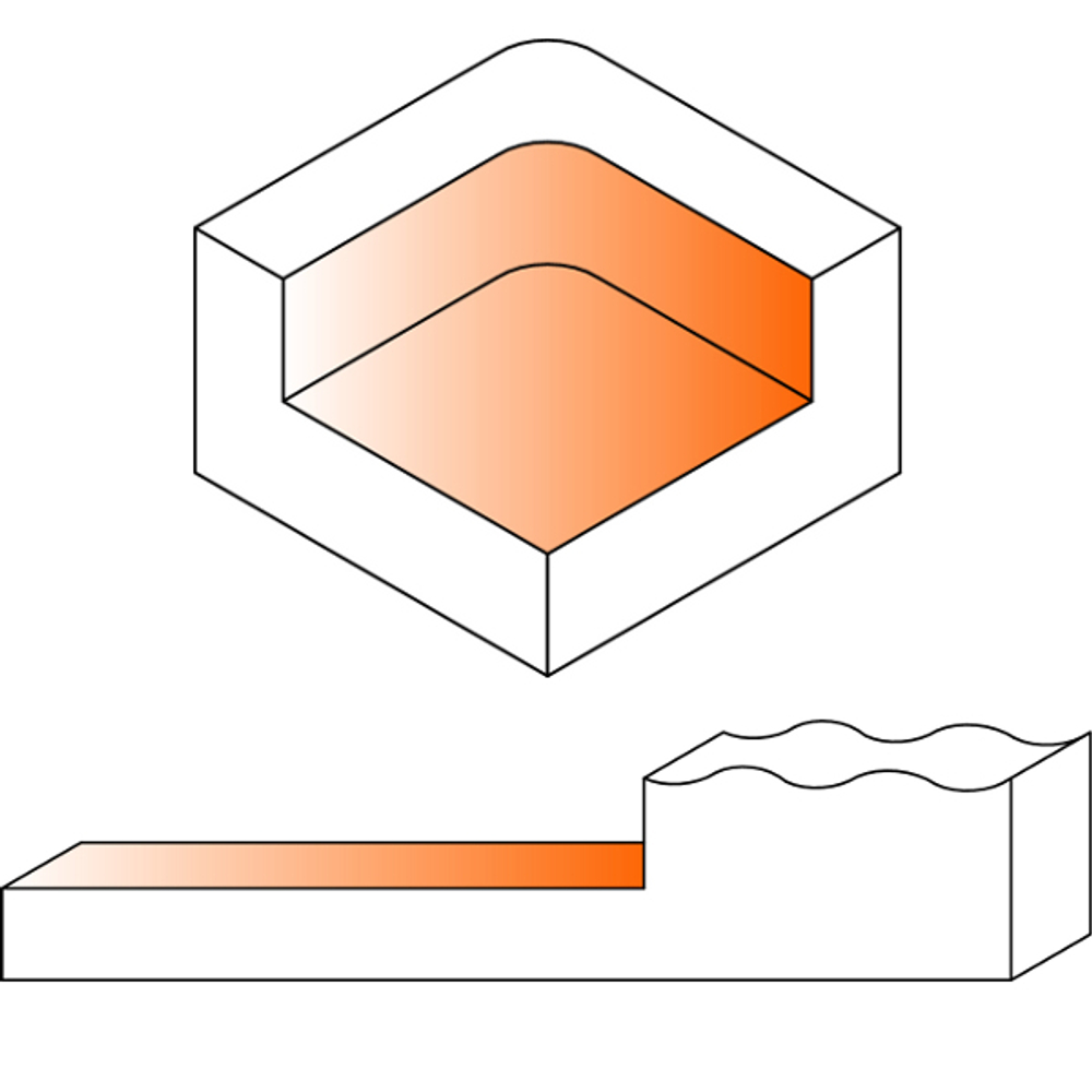 Фреза фуговальная со сменными ножами HM Z3 D=60x12x80 RH S=12 663.004.11