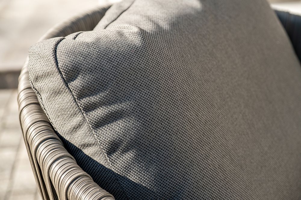 "Флоренция" лаунж-зона из искусственного ротанга, цвет графит