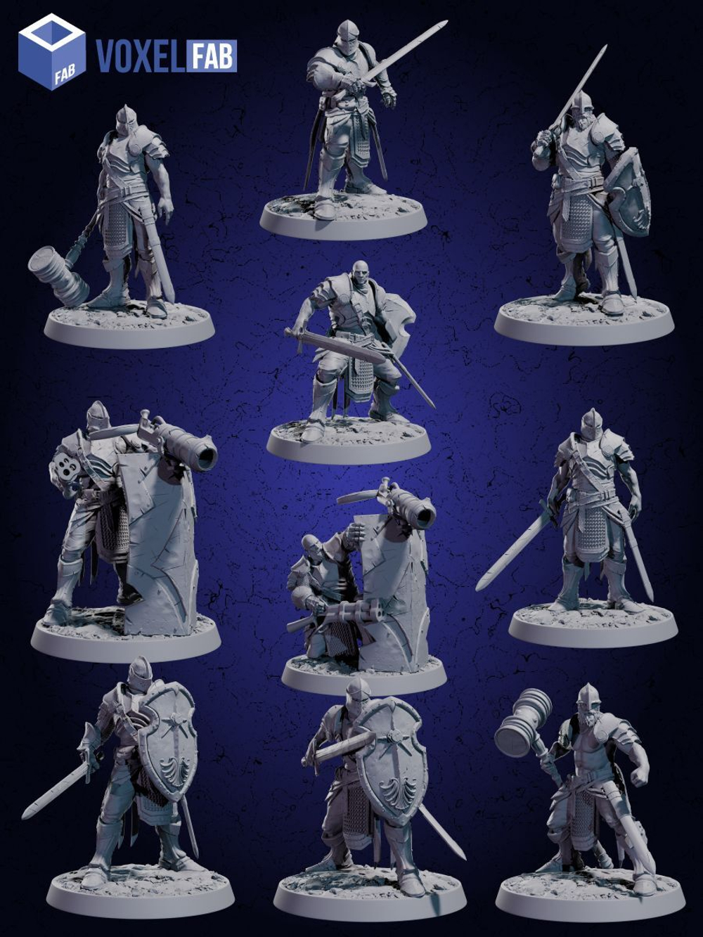 Стражи Света Миниатюры 10 шт. Dnd