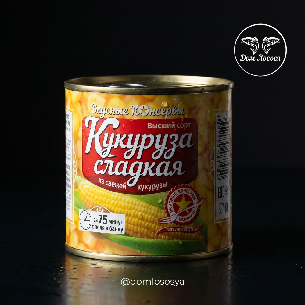 Кукуруза сладкая ключ, 340г, ВК