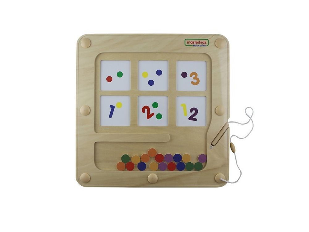 Панель "Цифры и цвета магнитные"