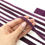 Резинка ажурная бельевая СЛИВА, 9мм