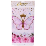Скатерть «Бабочка принцесса» 108*180 см, пвх, Розовый