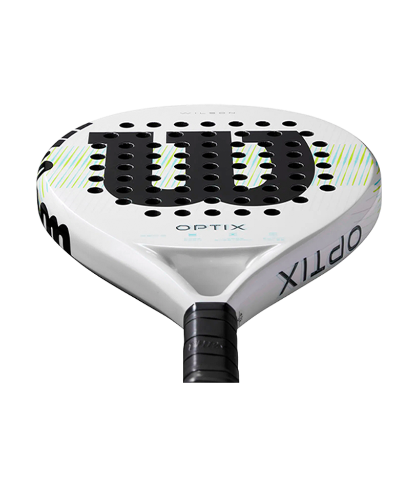 Ракетка Wilson Optix V1 White 2025 — лёгкость, комфорт и стабильность в каждом ударе
