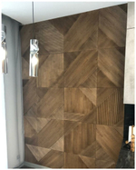 Рифленые стеновые панели из Сосны