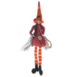 GAEM Игрушка набивная "Баба-яга", L11 W7 H48/24 см