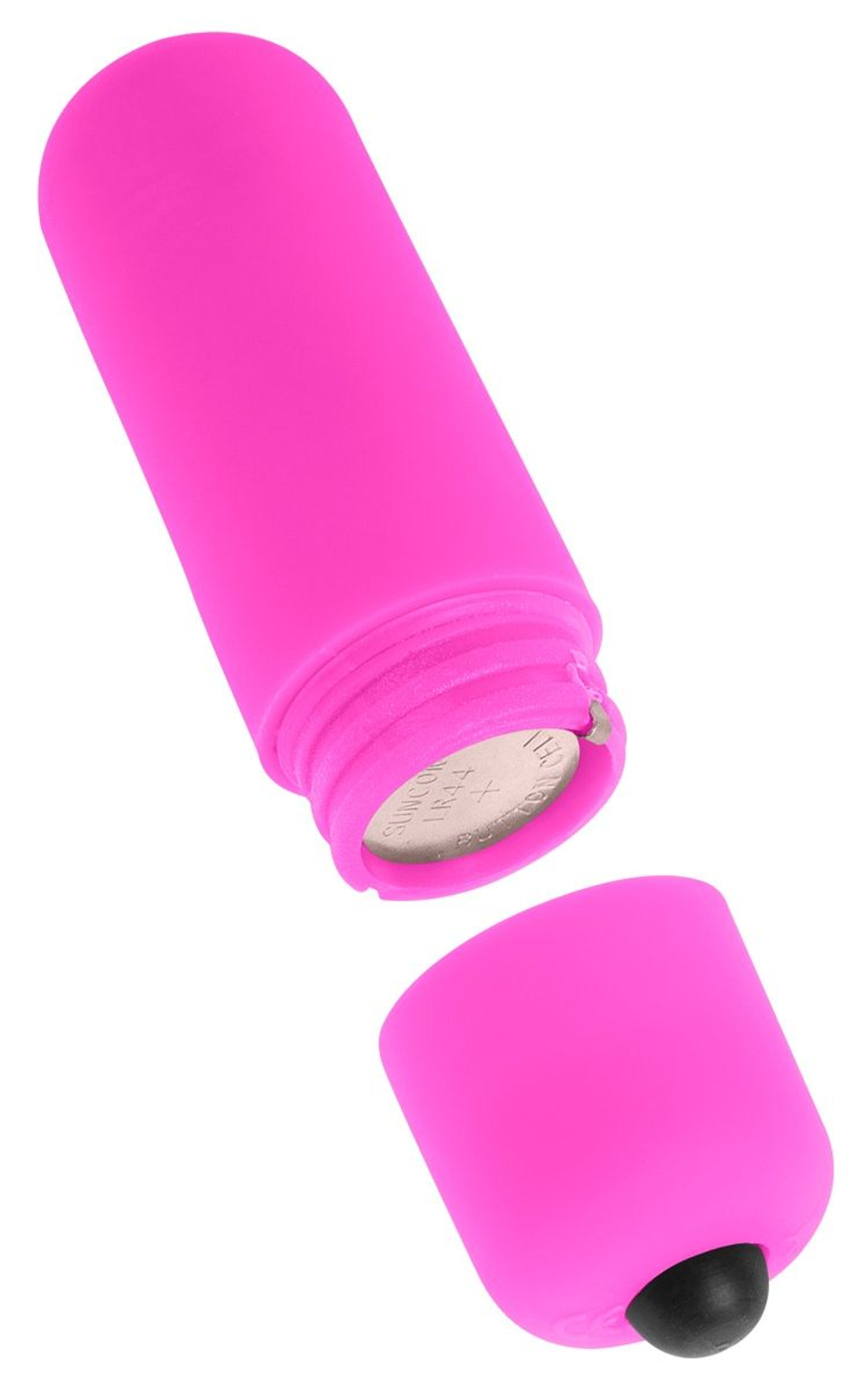 Розовая анальная вибропробка Vibrating Butt Plug - 14,5 см. (Цвет: розовый)