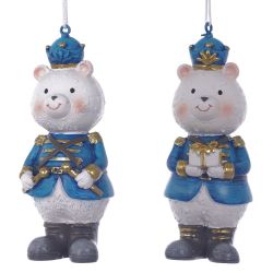 GAEM Фигурка декоративная подвесная "Медвежонок", L3,5 W3,5 H10,5 см, 2в.