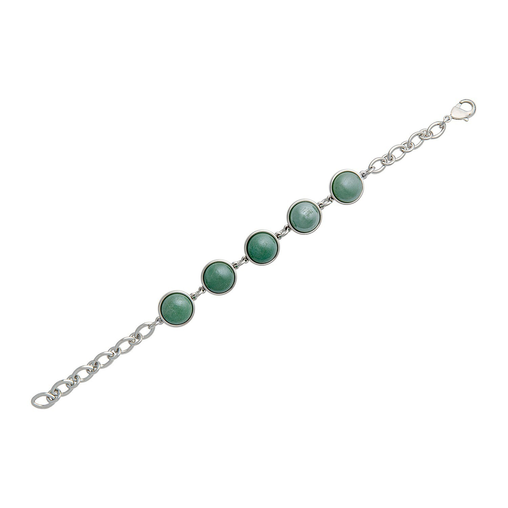 Браслет классический Possebon Pearl Green Quartz C1362.16 G/S