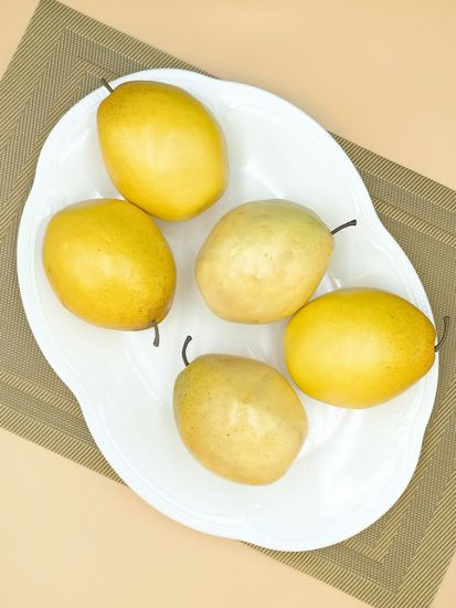 Блюдо овальное 36х25 см. набор 4 шт. "White Ornaments"