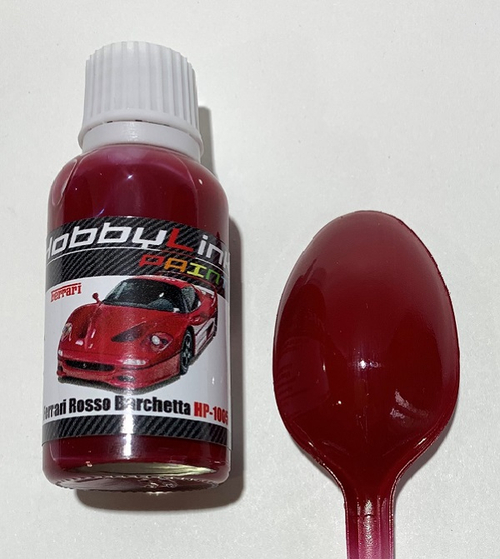 Краска лаковая HobbyLink Ferrari Rosso Barchetta HP-1005