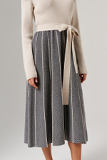 51625 Платье женское (кремовый меланж)