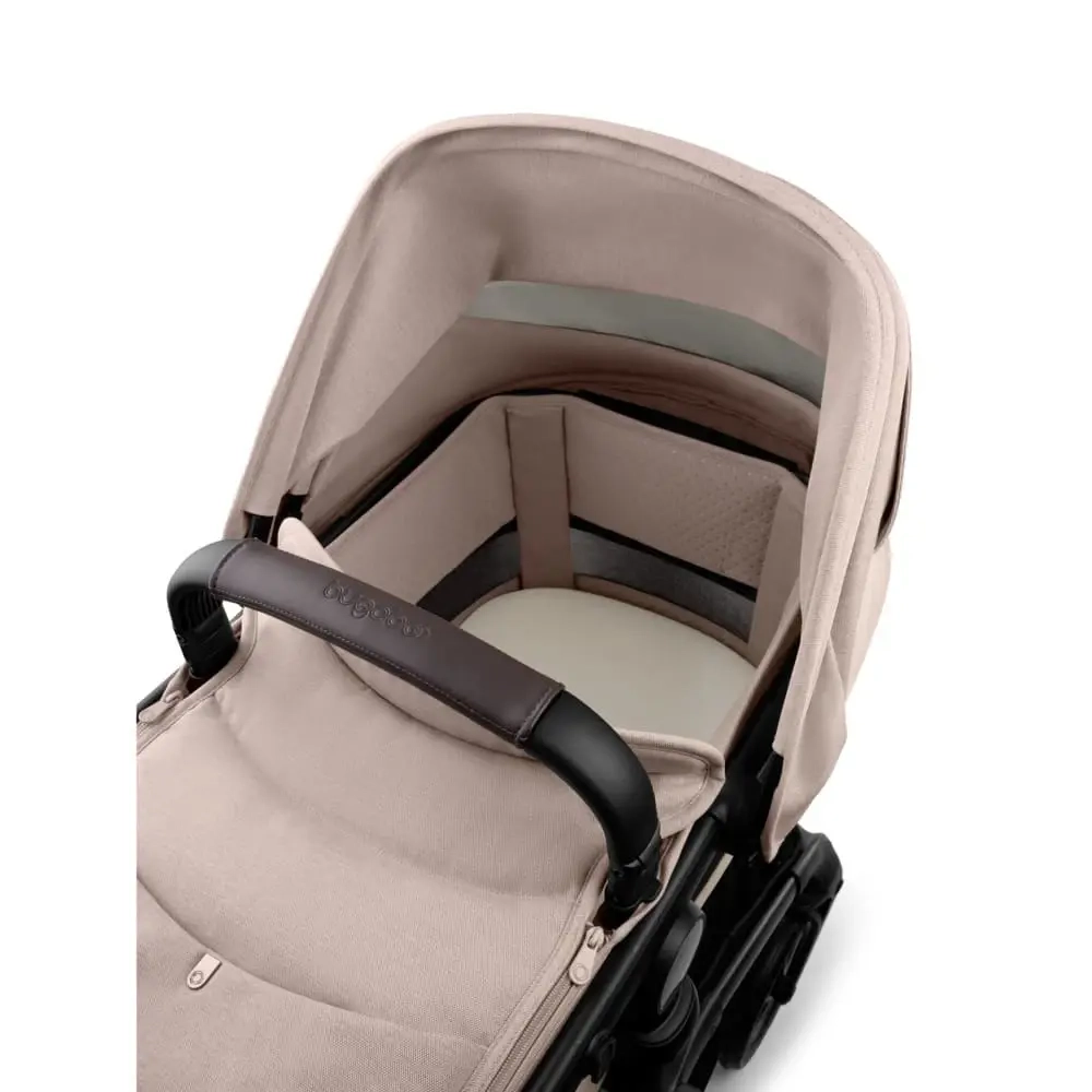 Коляска 3 в 1 Bugaboo Fox 5 Renew Desert Taupe + Автокресло Cybex Cloud T Cozy Beige