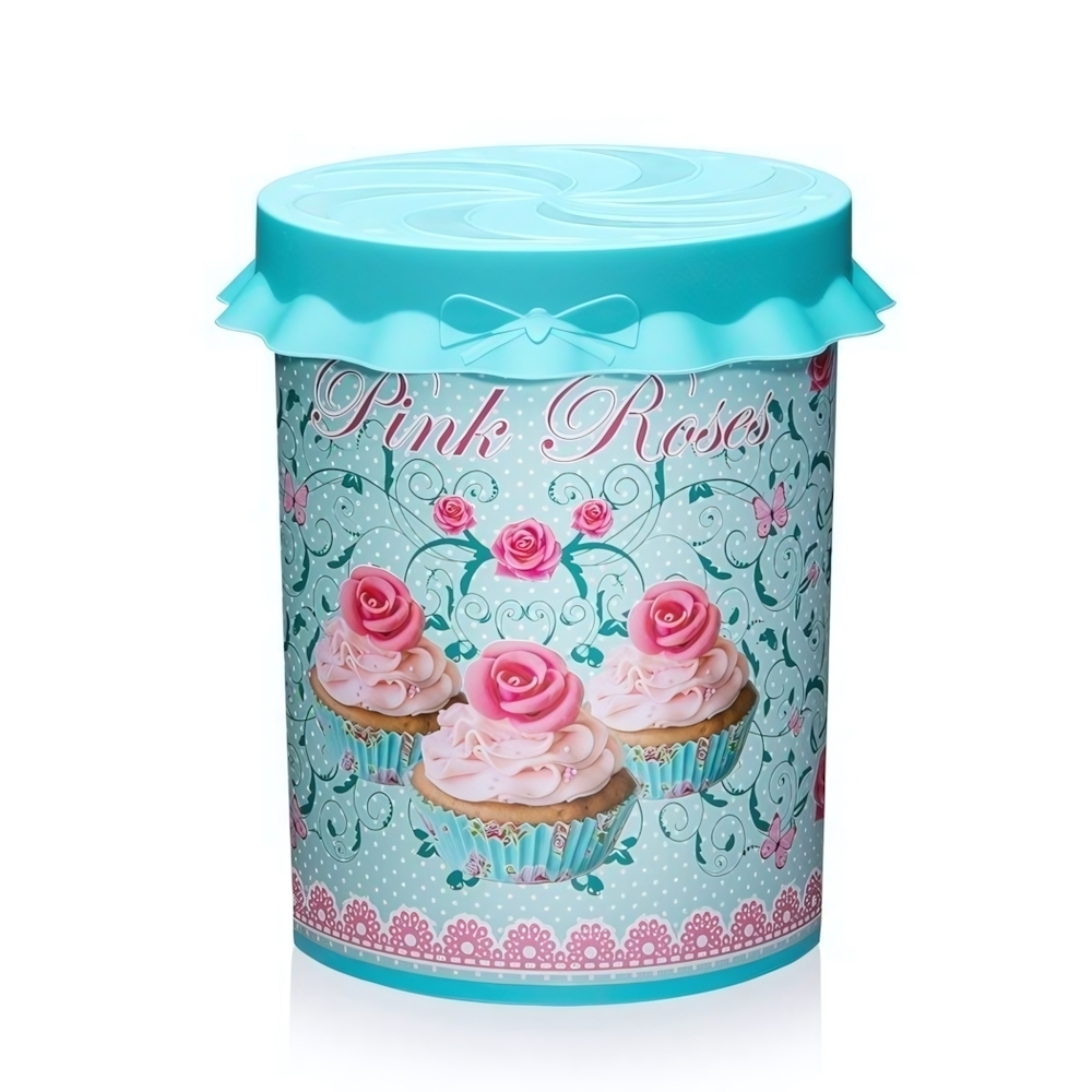 Контейнер "Candy" №2 круглый цвет в ассортименте