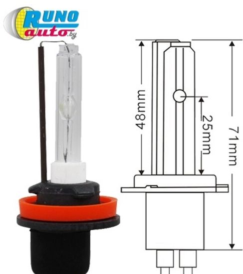 Лампа ксеноновая H11 (AMP)