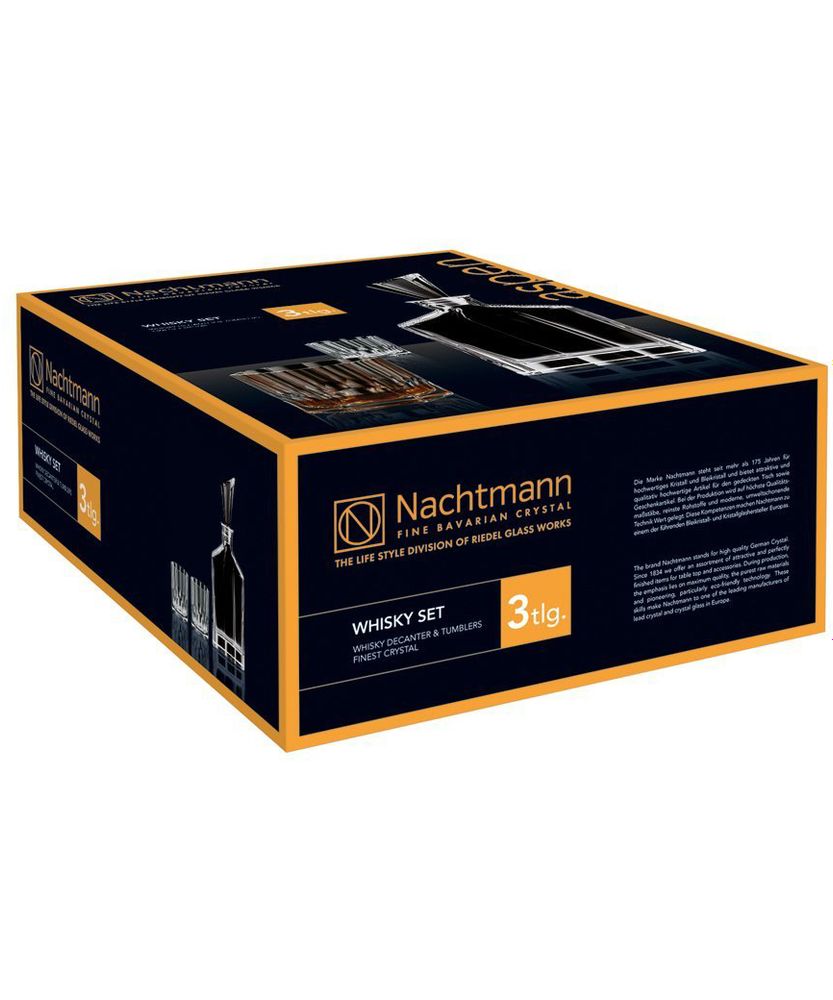 Nachtmann Набор для виски Aspen, декантер + 2 бокала
