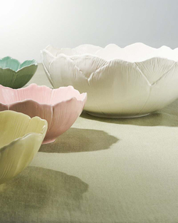 Салатник Aquazzura Cherry Blossom Off White (25.5 см)