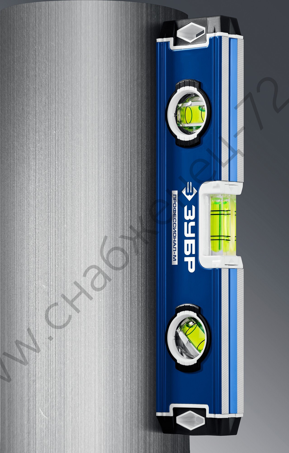 ЗУБР ПРОФЕССИОНАЛ-М, 230 мм, компактный усиленный магнитный уровень, Профессионал (34581-023)