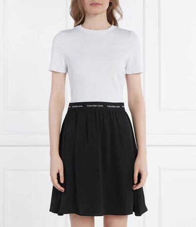 Платье CALVIN KLEIN JEANS - белый(J20J223066)