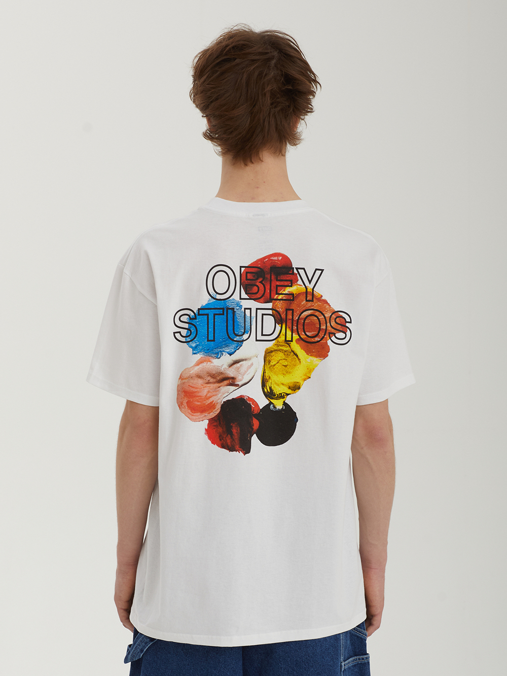 Мужская Футболка Obey Studios Palette