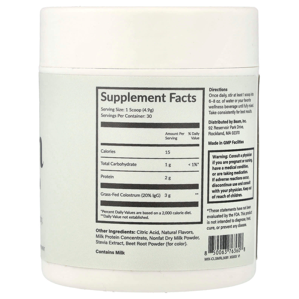 Beam, молозиво, малина и лимон, 147 г (5,18 унции)