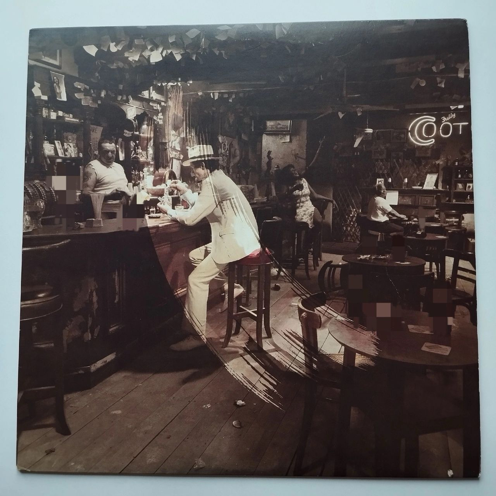 Винтажная виниловая пластинка LP Led Zeppelin In Through The Out Door (USA 1979) Slave D