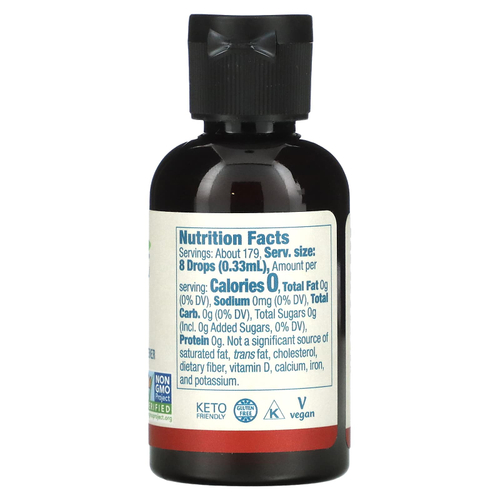 NOW Foods, Better Stevia, бескалорийный жидкий подсластитель, кленовый, 2 ж. унц. (59 мл)