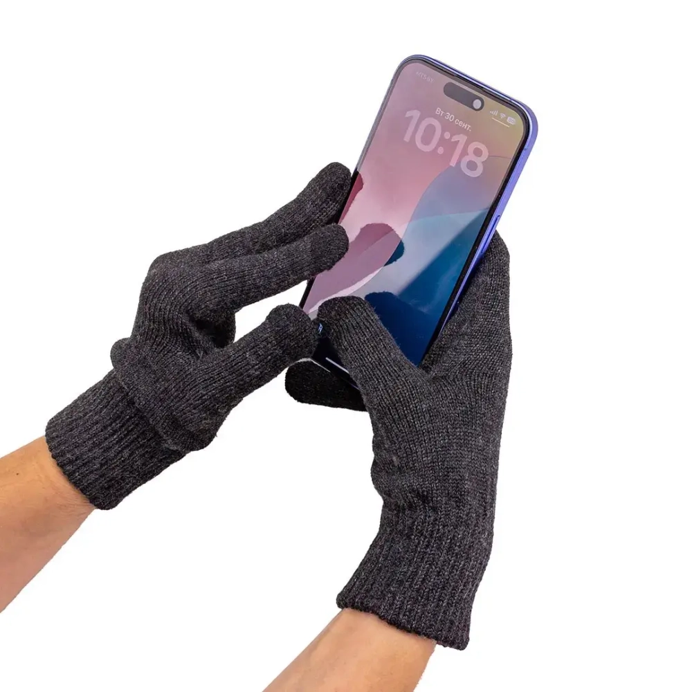 Шапка 20х22см (цвет: темно-серый) EL15 111[Dark Grey]