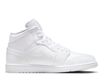 Кроссовки Air Jordan 1 Mid "Triple White"