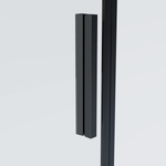 Душевой уголок Soft 2 VSR-3SO29012CLB, 1200*900, черный, стекло прозрачное