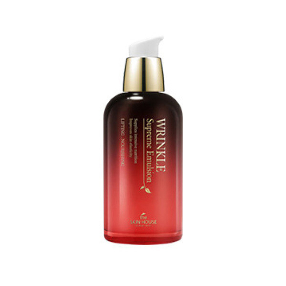 Эмульсия питательная разглаживающая морщины с женьшенем The Skin House Wrinkle Supreme Emulsion 130мл
