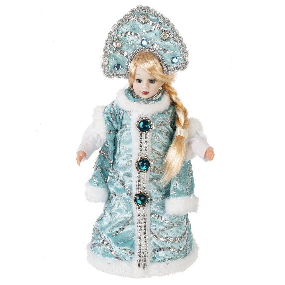 GAEM Снегурочка с ёмкостью для конфет, L16 W14 H36 см