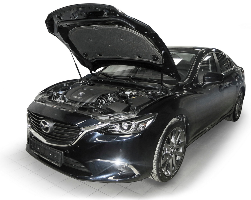 Упоры капота АвтоУпор для Mazda 3 BM 2013-2018/6 GJ 2012-2018 2018-н.в., 2 шт., UMA6012