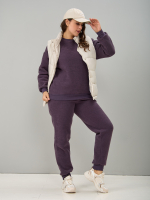Костюм с брюками КБмн-990/лиловый