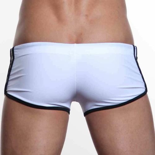 Мужские плавки белые SEOBEAN Swimsuit Trunk White