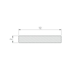 Полоса ARH-W12-2000 ANOD (Arlight, Алюминий) 023469