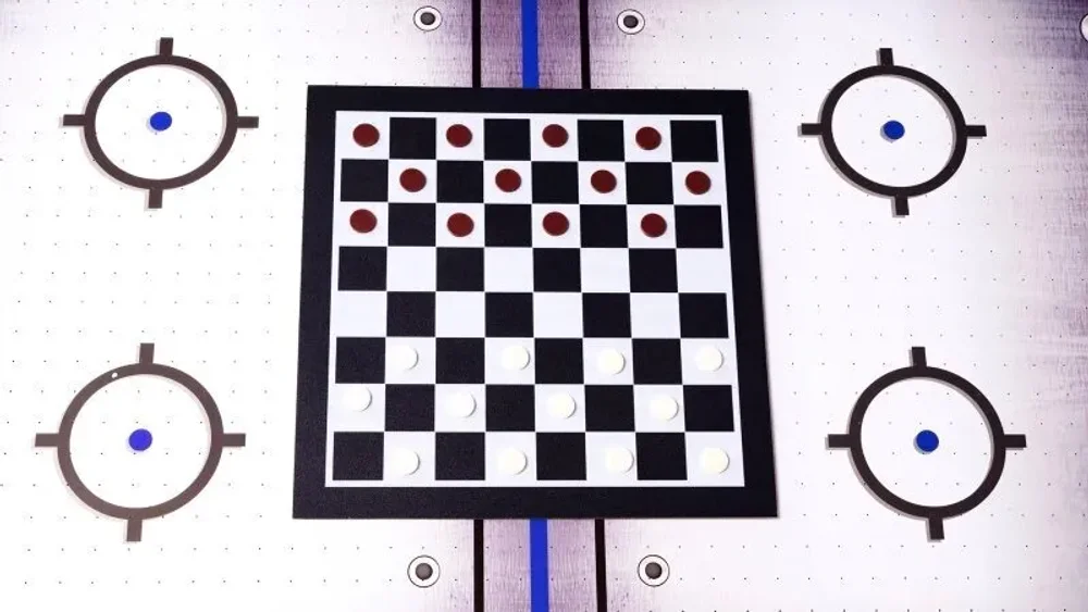 Игровой стол - многофункциональный 13 в 1 «UniPlay» (цветной)