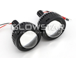 Светодиодные модули LED Aozoom S40 Laser Chip (ALPD-04 PRO) дальнего света с DRL, под маски 3.0 дюйма, крепеж H7/H4, 21Вт (комплект, 2шт)