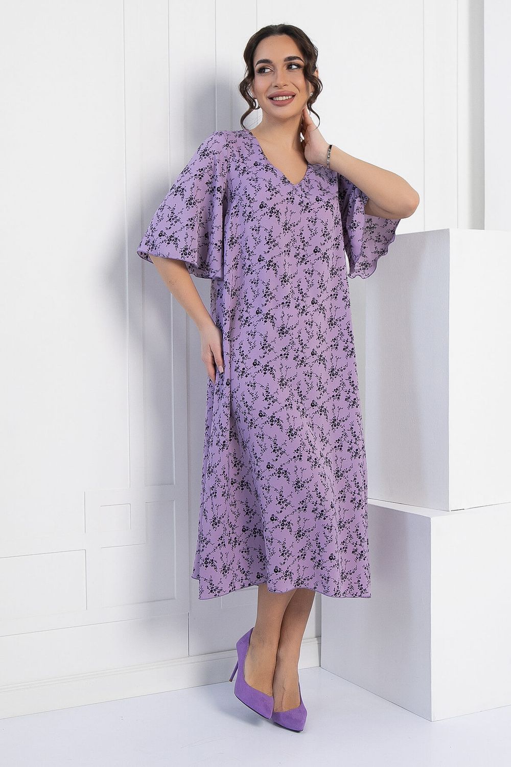 Платье Натали (фиолетовое) П12731-21М LT Collection